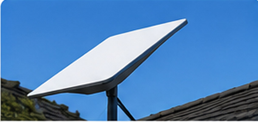 Illustrative starlink installation setup