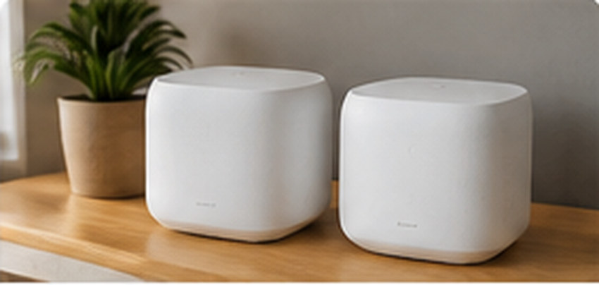 Illustrative whole-home wi-fi setup